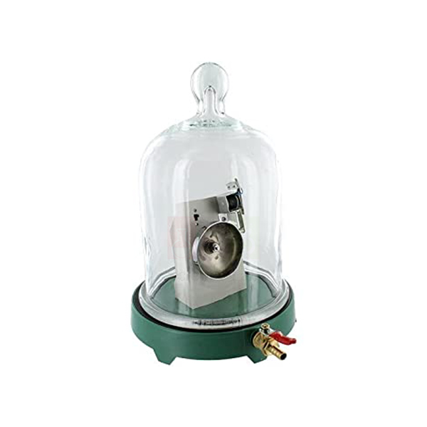 Bell In Glass Jar and Base